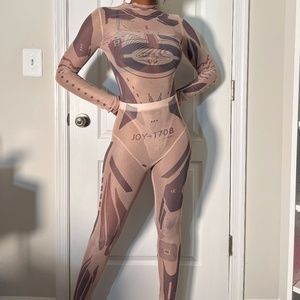 Two-Piece Printed Set